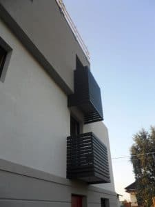 ringhiera moderna balcone