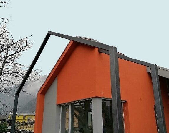 Nuova villa contemporanea<br data-lazy-src=